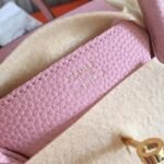 Pink Designer Knockoff Hermes Birkin 35cm Handbag - Image 8