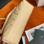 Fake Saint Laurent LouLou Toy Strap Bag Beige - Image 5