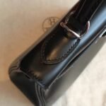 Black Replica Hermes Kelly Retourne 28cm Everyday Tote - Image 3