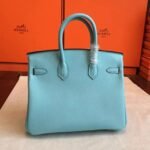 Blue Atoll Hermes Birkin 25CM High-End Replica - Image 2