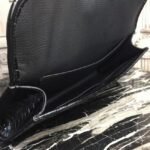 Blue electric crocodile leather replica Hermes Jige Elan clutch bag - Image 5