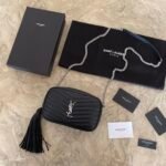 YSL Mini Lou Quilted Leather Camera Bag - Image 2