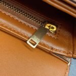 Top Quality Replica Celine Triomphe Teen Bag In White Triomphe Canvas - Image 14