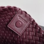 Replica Bottega Veneta Clicker Small Bag Bordeaux - Image 2
