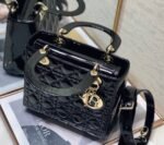 Dior Lady Dior Medium Bag Knockoff in Black - Image 10