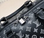 LV Monogram Shadow Keepall Bandouliere 50 In Black - Image 6