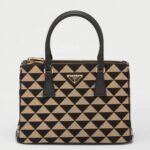Prada Galleria Small Bag Replica in Jacquard Fabric