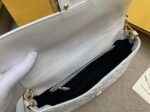 Top Quality Knockoff Fendi Medium Baguette Bag In White FF - Image 8