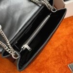 Replica Saint Laurent LouLou Medium Chain Bag Noir - Image 2