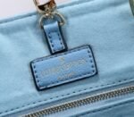 Louis Vuitton Monogram Empreinte Leather Onthego MM Bag In Summer Blue - Image 6