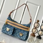 Louis Vuitton Denim Monogram Denim Baggy