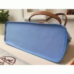 Celeste Canvas Top Fake Hermes Cabag Elan Lightweight Handbag - Image 6