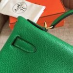 Bamboo Clemence Replica Hermes Kelly Retourne 28cm Handbag - Image 6