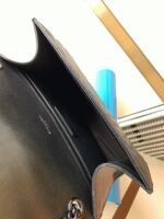 Replica Saint Laurent Envelope Meidum Black Bag with Black Hardware - Image 7
