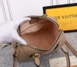 Louis Vuitton Monogram Empreinte Leather Speedy Bandouliere 25 Handbag In Tourterelle Gray - Image 5
