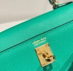 Hermes Kelly Mini II Bag Fake in Vert Jade - Image 7