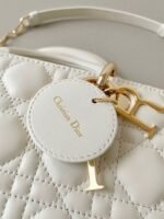 Dior Lady D-Joy Medium Bag Fake in White - Image 7