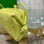 Imitation Bottega Veneta Loop Mini Bag Kiwi - Image 10