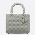 Dior Lady Dior Medium Bag Replica in Grey