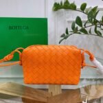 Faux Bottega Veneta Loop Small Bag Orange - Image 5