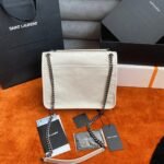 Replica Saint Laurent Niki Medium Chain Bag White - Image 3