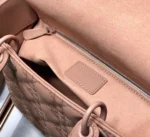 Dior Lady Dior Medium Bag Fake in Blush - Image 3