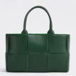 Fake Bottega Veneta Arco Small Tote Green