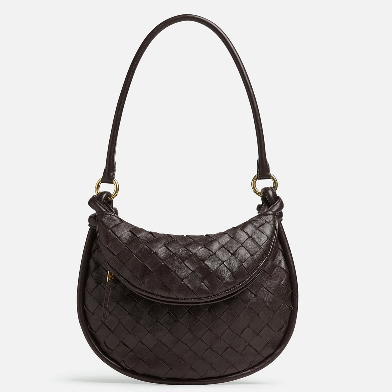6ED1D5FF-CC97-020D-9969-54FC6761120F.jpg Fake Bottega Veneta Gemelli Small Bag Fondant - Image 1