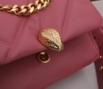 Knockoff Bvlgari Serpenti Cabochon Small Bag Pink Leather - Image 2