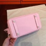 Pink Hermes Birkin 25cm Luxury Designer Knockoff Bag - Image 3