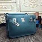 Blue jean knockoff Hermes Jypsiere 34cm handbag - Image 3