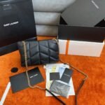 Replica Saint Laurent Puffer Toy Bag Black Quilted Lambskin - Image 6