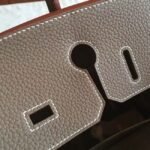 Etoupe Hermes Birkin 25cm Premium Knockoff - Image 6