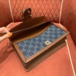 Gucc1 denim shoulder bag - Image 7