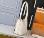 Louis Vuitton Low Key MM Hobo In Quartz White - Image 3