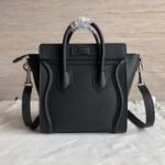 Celine Nano Luggage Tote Bag Replica in Black - Image 11