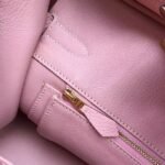 Elegant Pink Hermes Birkin 30cm Luxury Replica - Image 3