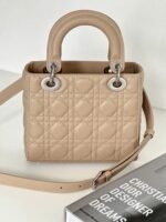Dior Small Lady Dior My ABCDior Bag Replica in Beige Cannage - Image 8