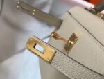 Hermes Kelly Mini II Bag Fake in Gris Tourterelle - Image 6