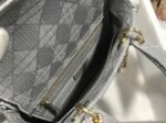 Dior Lady D-Lite Medium Bag Faux in Grey Cannage Embroidered Canvas - Image 2