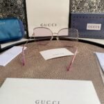 Gradient GG Metal & Acetate Butterfly Sunglasses - Image 8