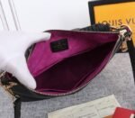 LV Monogram Empreinte Leather Maida Hobo In Black - Image 4