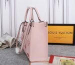 Louis Vuitton Monogram Empreinte Leather Onthego MM Bag In Pink - Image 4