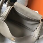 Knockoff Hermes Lindy 30cm bag in gris tourterelle tone - Image 2