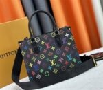 Louis Vuitton X TM Multicolored Onthego PM In Black - Image 4