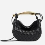 Replica Bottega Veneta Sardine Mini Bag Black
