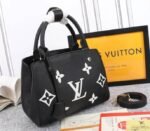 Louis Vuitton Monogram Empreinte Montaigne BB In Black - Image 2