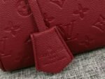 Louis Vuitton Monogram Empreinte Speedy Bandouliere 25 Handbag In Bordeaux - Image 9