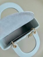 Dior Small Lady Dior My ABCDior Bag Replica in Placid Blue - Image 10
