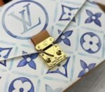 Louis Vuitton LV By The Pool Monogram Tiles Canvas Metis Handbag In Lagoon Blue - Image 8